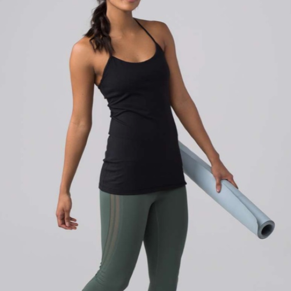 Lululemon power pose tank, black